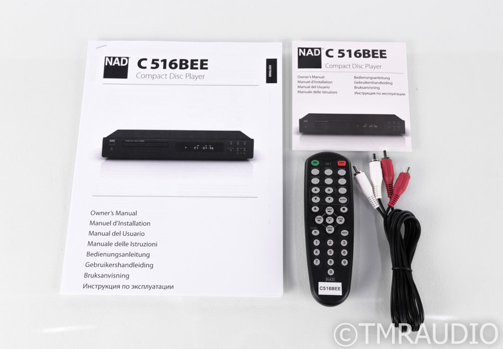 NAD C 516BEE CD Player; C-516BEE; Remote