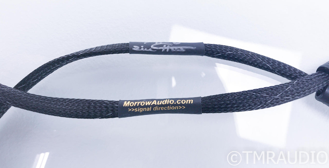Morrow Audio PH-6 Phono RCA Cables; 1m Pair Interconnects