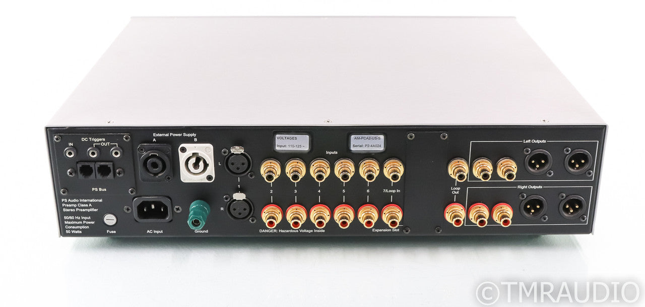 PS Audio PCA 2 Stereo Preamplifier; PCA2; Remote; Silver