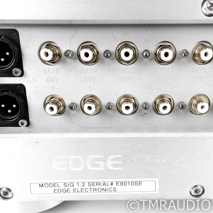 Edge NL Signature 1.2 Stereo Preamplifier; Remote; Battery Power (1/0)