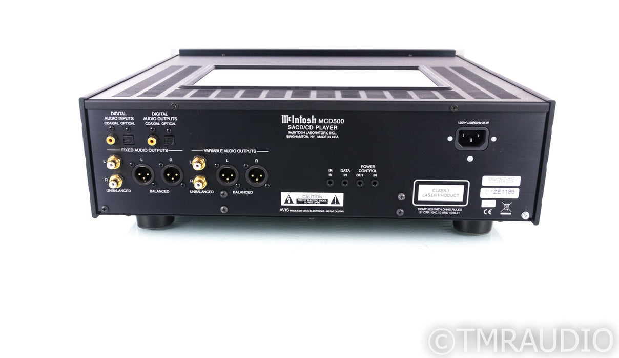 McIntosh MCD500 CD / SACD Player; MCD-500; Remote