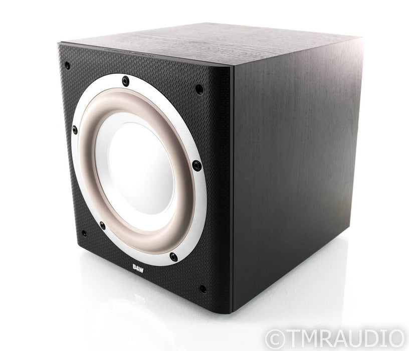 B&W ASW 675 9.5" Powered Subwoofer; Black Ash; ASW675