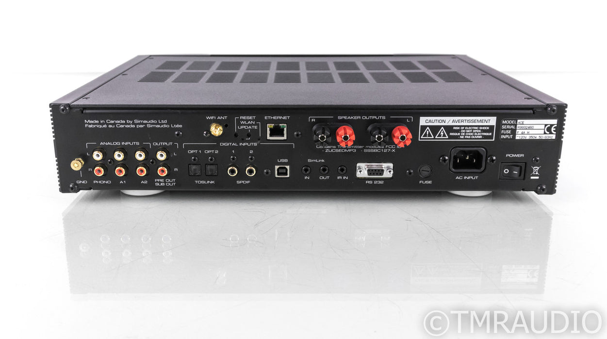 SimAudio Moon Neo ACE Stereo Integrated Amplifier; Remote