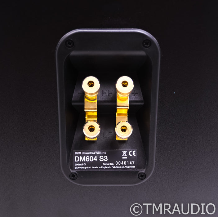 B&W DM604 S3 Floorstanding Speakers