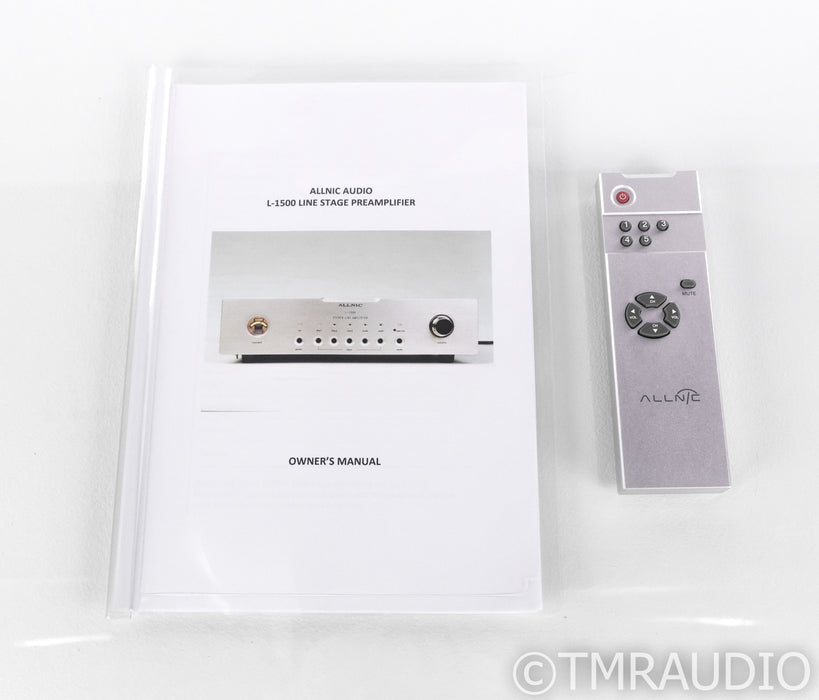 Allnic Audio L-1500 Stereo Tube Preamplifier; L1500