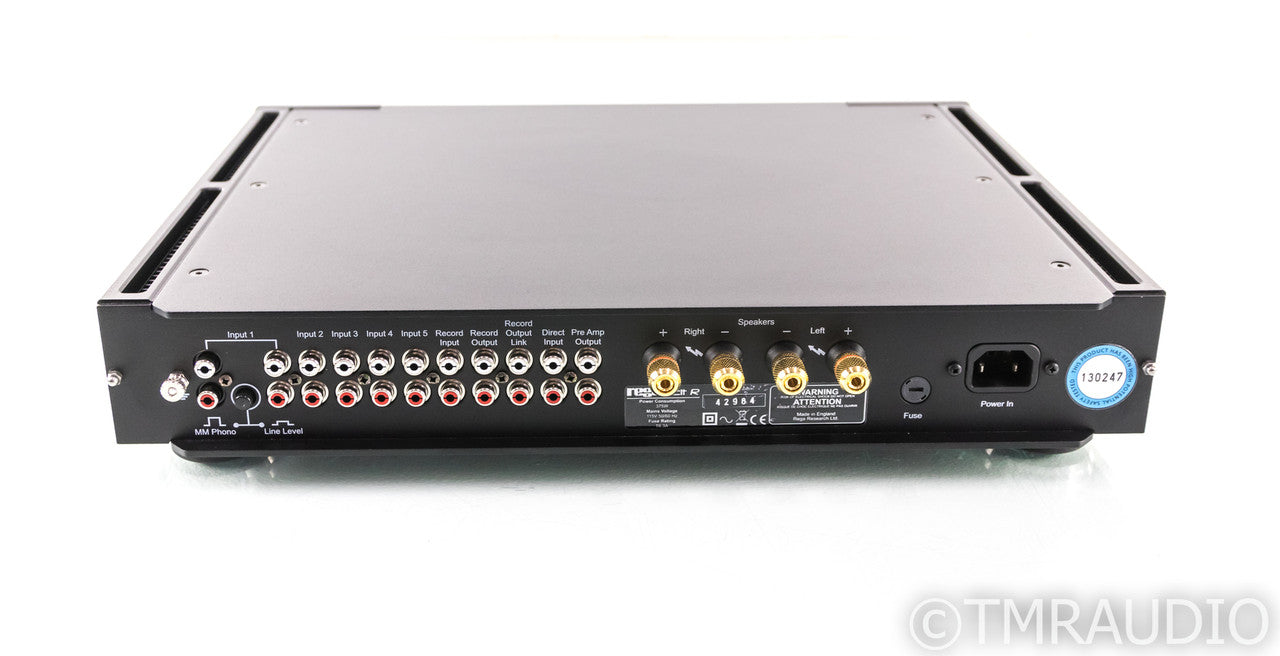 Rega Elicit-R Stereo Integrated Amplifier; ElicitR; Remote; MM Phono