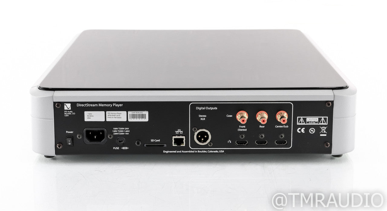PS Audio DirectStream Memory Player SACD / CD Transport; DMP; Remote; Silver