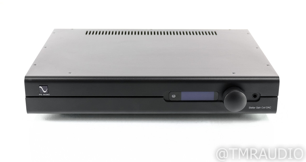 PS Audio Stellar Gain Cell DAC / Preamplifier; D/A Converter; Remote; Black (Used)