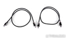 AudioQuest Yukon XLR Cables; 1m Pair Balanced Interconnects; Mint