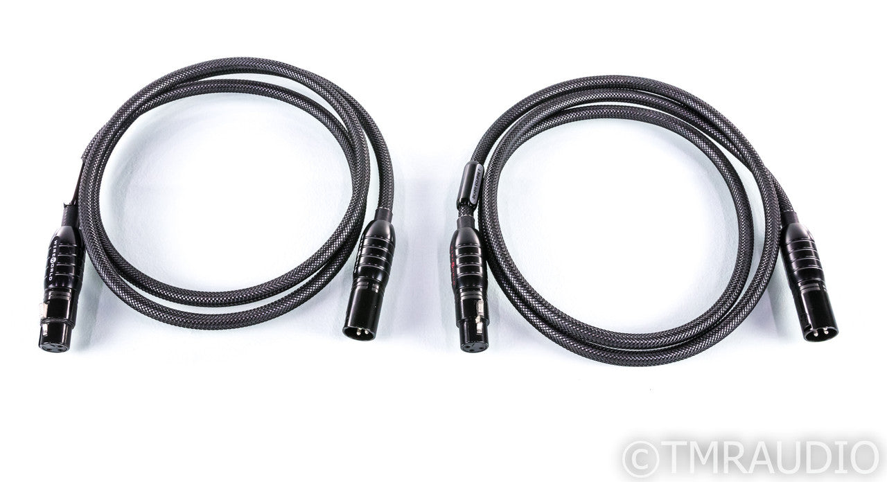 WireWorld Silver Eclipse 7 XLR Cables; 1.5m Pair Balanced Interconnects