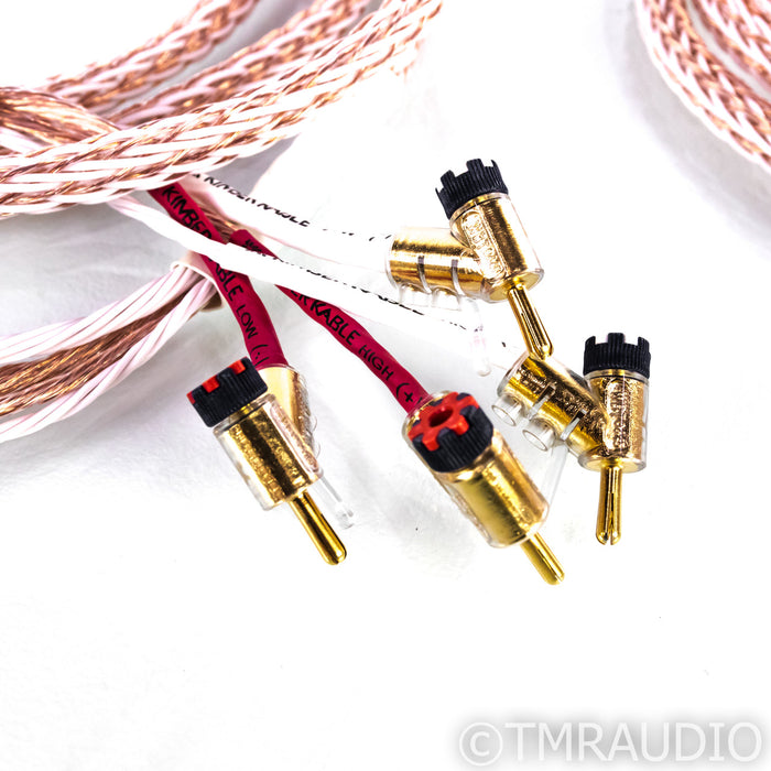 Kimber Kable 12TC Bi-Amp Speaker Cables; 10ft Pair w/ WBT 0645 Bananas