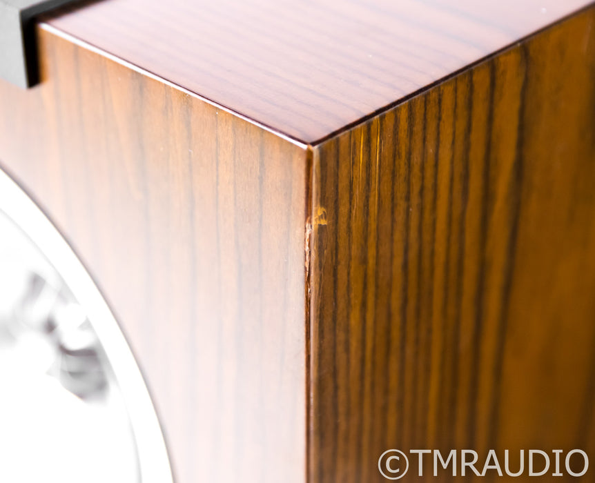 KEF R300 Bookshelf Speakers; Walnut Pair; R-300