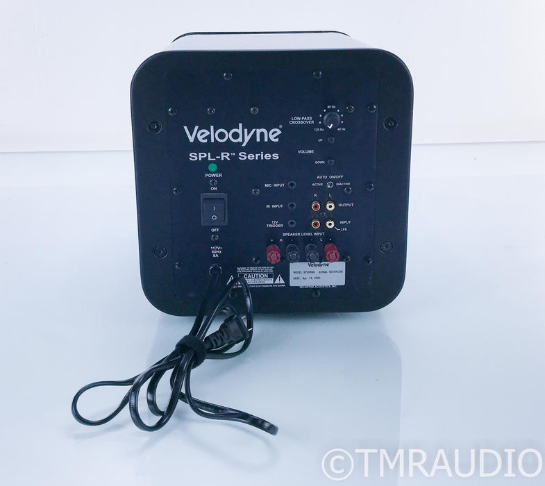 Velodyne SPL-800R 8" Ultra Compact Powered Subwoofer; Remote