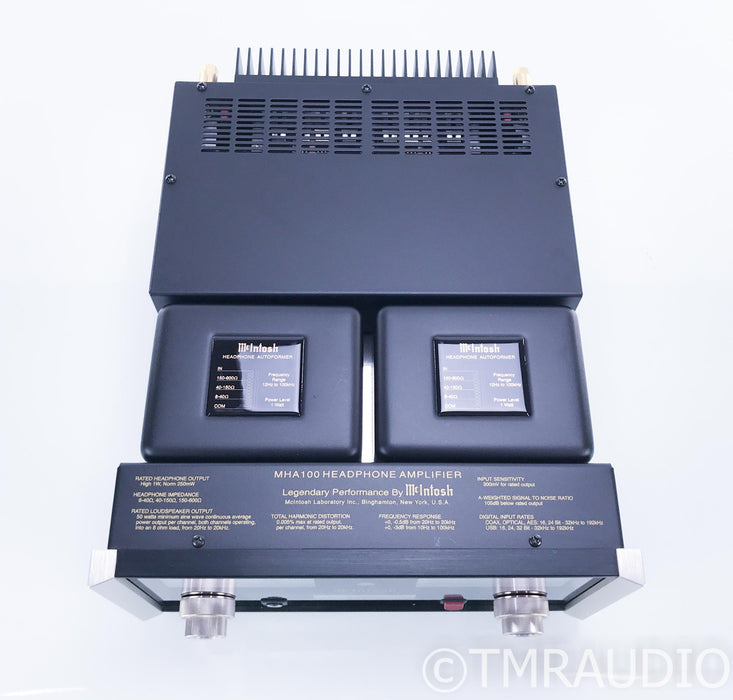 McIntosh MHA100 Headphone Amplifier; DAC; Integrated Amplifier; MHA-100; Remote