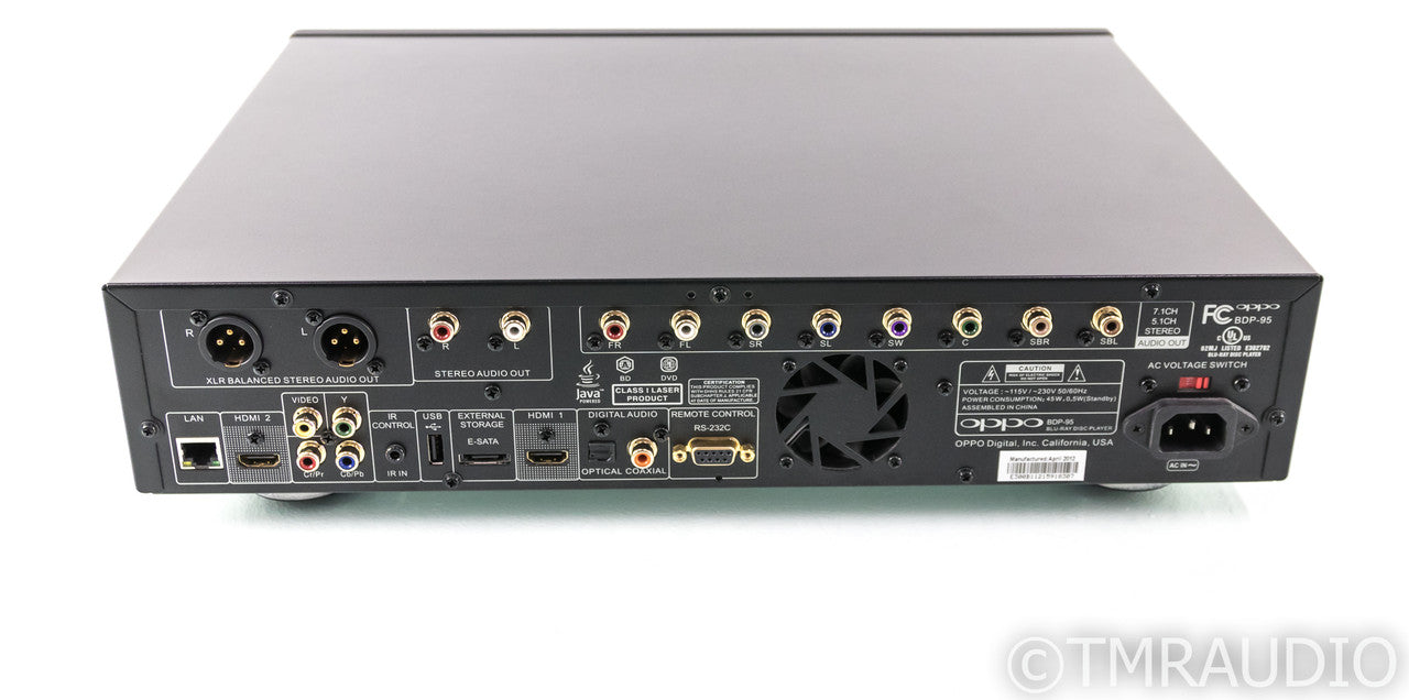Oppo BDP-95 Universal 3D Blu-Ray Player; BDP95