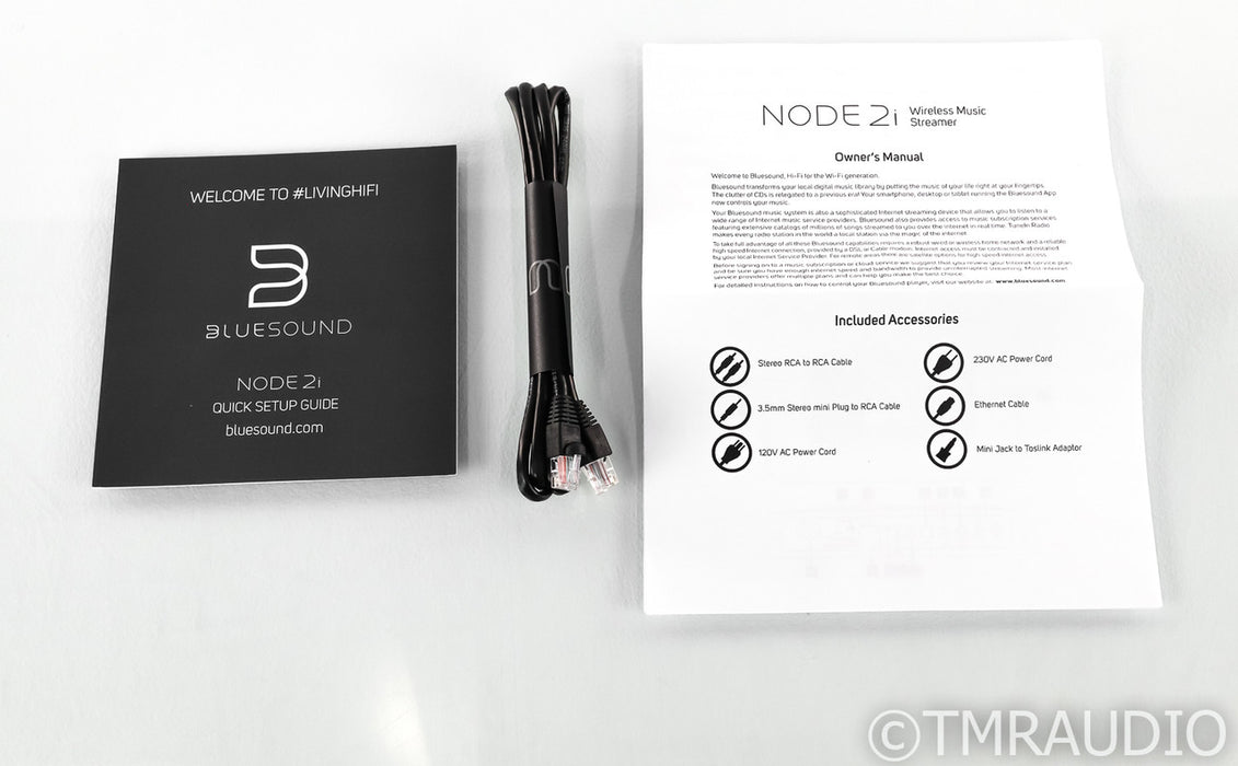 Bluesound Node 2i Wireless Network Streamer; Black
