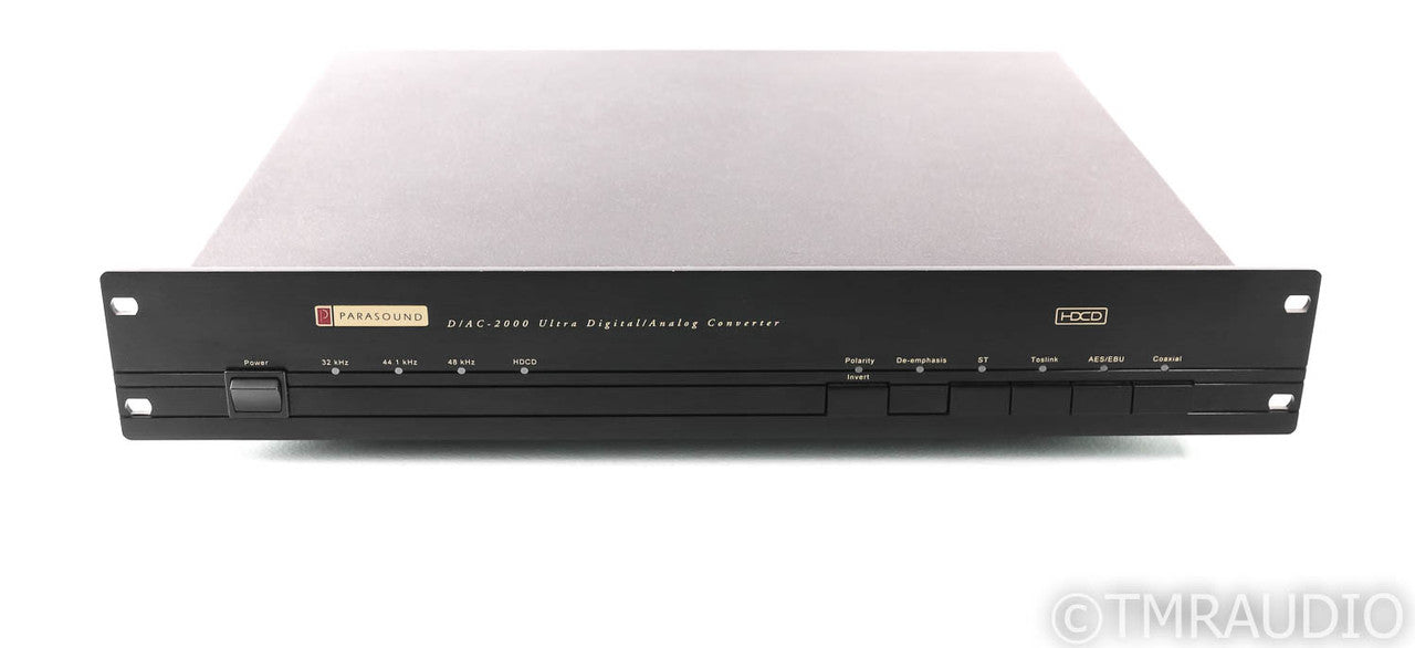 Parasound D/AC-2000 DAC; D/A Converter; DAC2000; HDCD