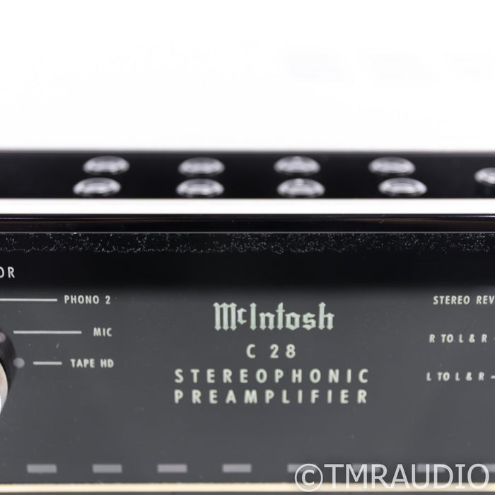 McIntosh C-28 Vintage Stereo Preamplifier; C28; MM Phono