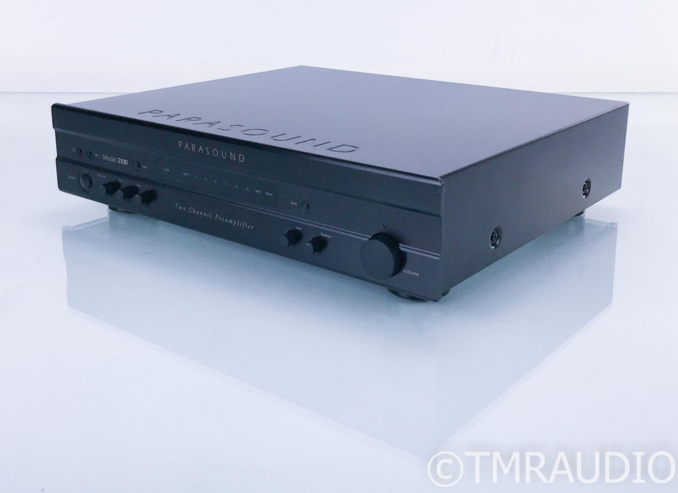 Parasound Model 2100 Stereo Preamplifier; Remote; MM/MC Phono