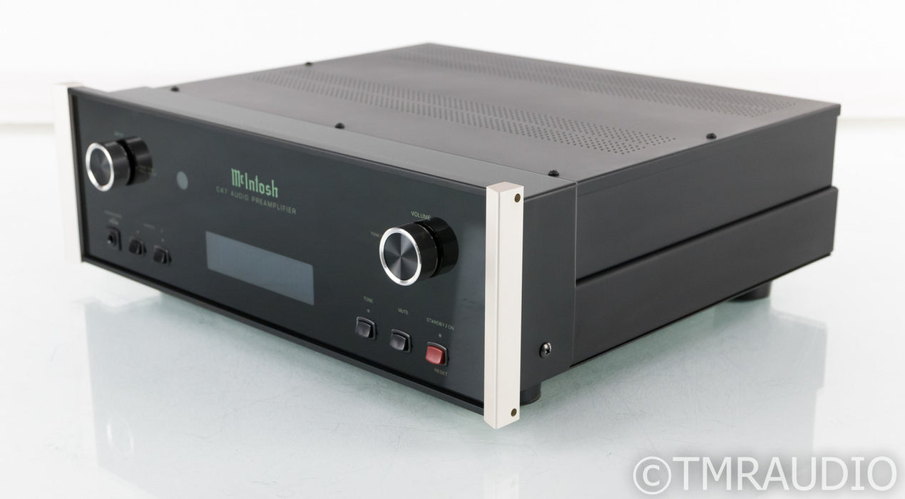 McIntosh C47 Stereo Preamplifier / DAC; C-47; Remote; MM/MC Phono