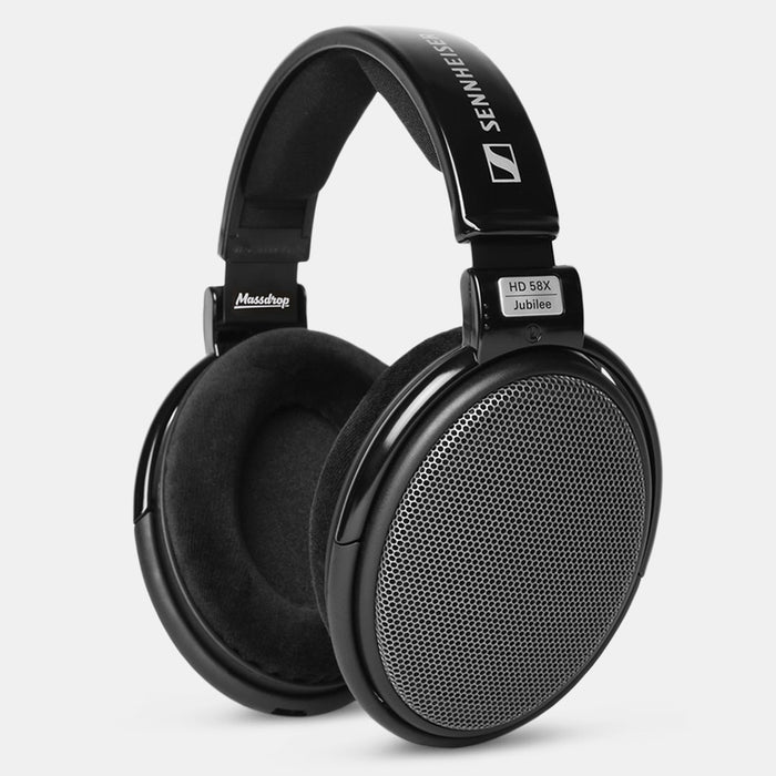 Sennheiser HD 58X Jubilee Massdrop Open-Back Headphones; Black (New)
