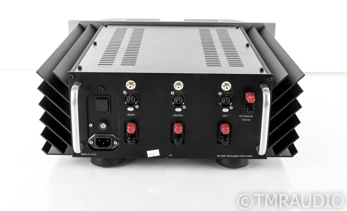 Pass Labs X3 3 Channel Power Amplifier; X-3