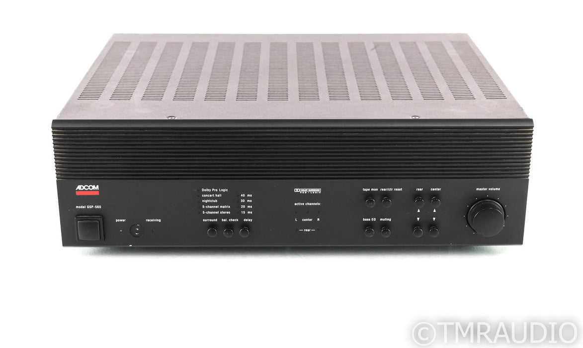 Adcom GSP-560 3 Channel Surround Processor / Amplifier