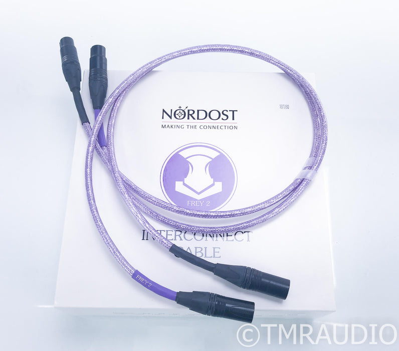 Nordost Norse Frey 2 XLR Cables; 1m Pair Balanced Interconnects