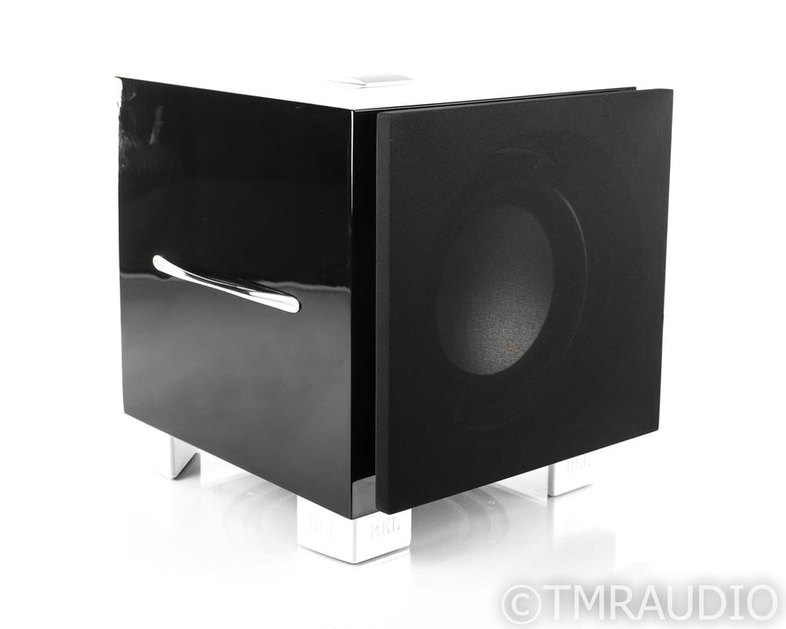 REL S/3 10" Powered Subwoofer; Piano Black; S3