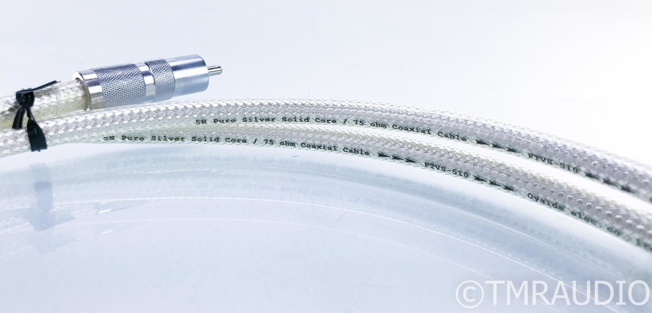 Oyaide DR-510 RCA Coaxial Cable; 1.3m Digital Interconnect