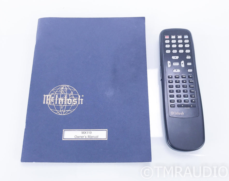 McIntosh MX119 5.1 Channel Home Theater Surround Processor; Preamplifier; Remote