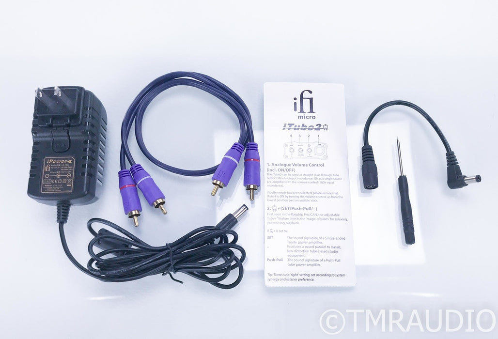 iFi Micro iTube2 Stereo Tube Preamplifier / Buffer; iTube 2