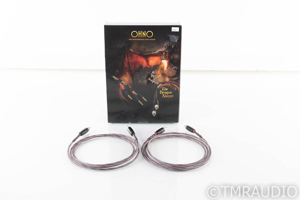Audience OHNO RCA Cables; 2m Pair Interconnects