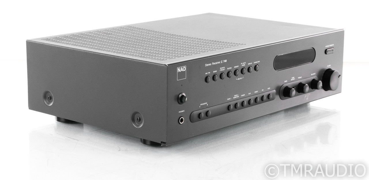 NAD C740 Vintage Stereo Receiver; C-740; Remote