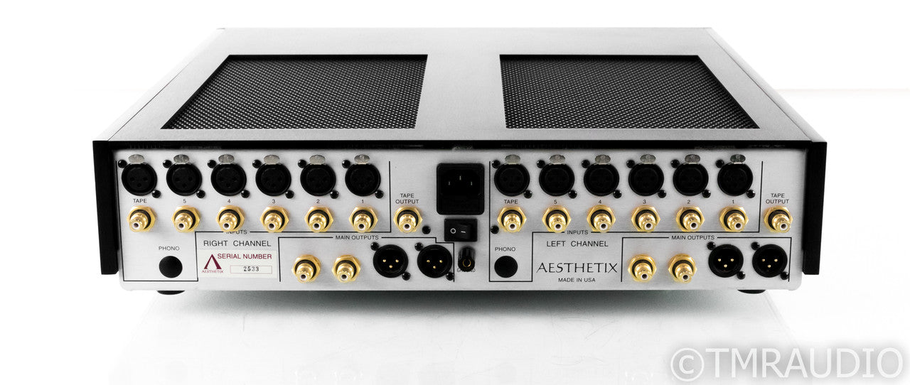 Aesthetix Calypso Stereo Tube Preamplifier; Remote