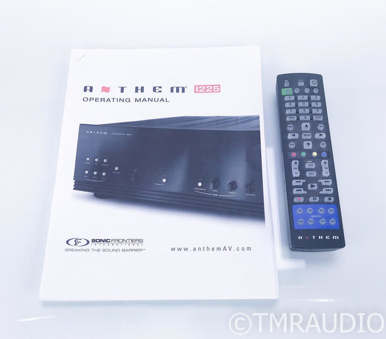 Anthem Integrated 225 Stereo Integrated Amplifier; MM Phono; I225