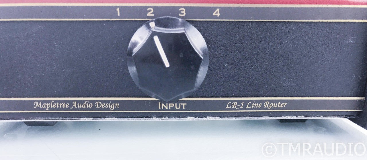 Mapletree Audio Design LR-1 Line Router Passive Input Selector
