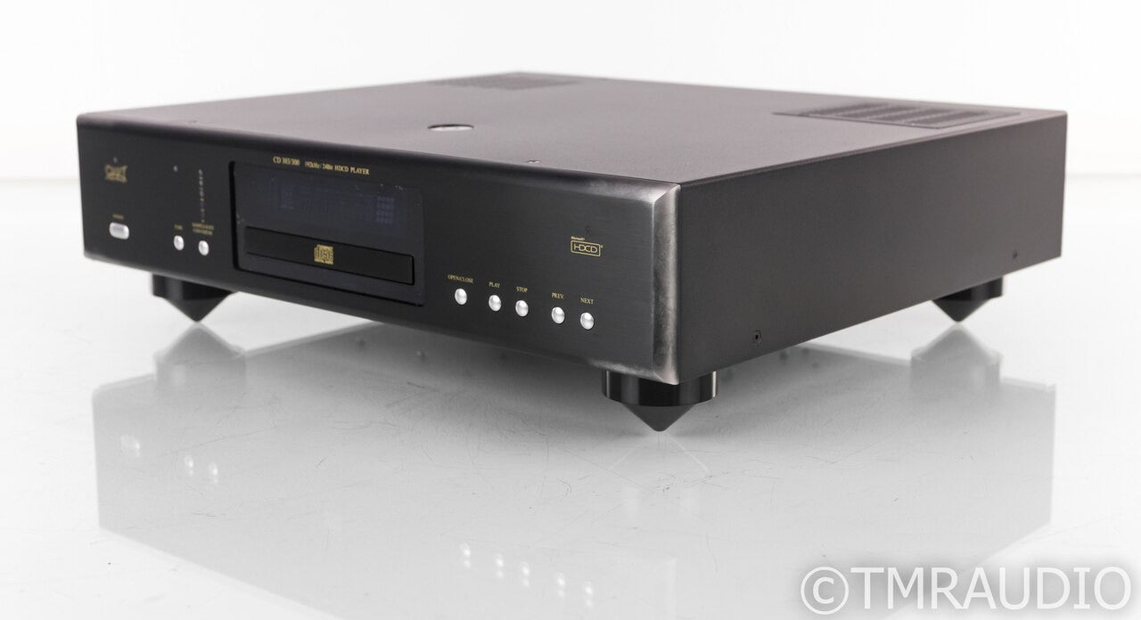 Cary Audio CD 303/300 Tube CD / HDCD Player (No Remote); AS-IS (Doesn't read most disks)
