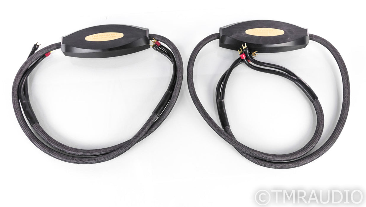Transparent MusicWave Ultra Speaker Cables; 8ft Pair
