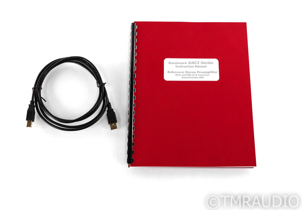 Benchmark DAC2 D DAC; D/A Converter; DAC-2; Black (No Remote)