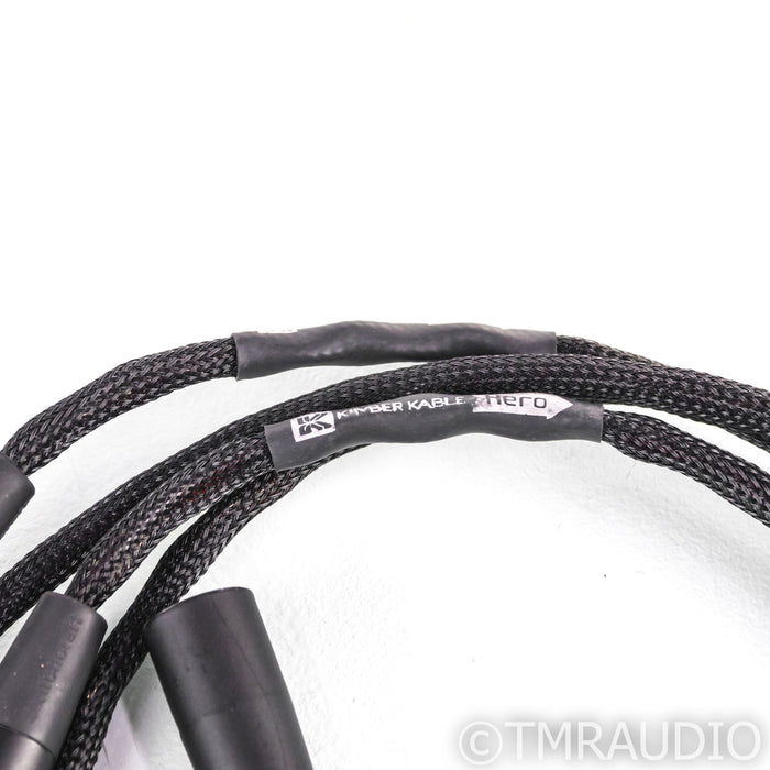 Kimber Kable Hero XLR Cables; 1m Pair Balanced Interconnects