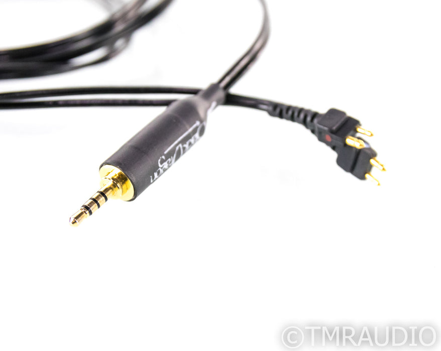 Moon Audio Black Dragon V1 Balanced Headphone Cable; 4ft; 2-Pin Connectors