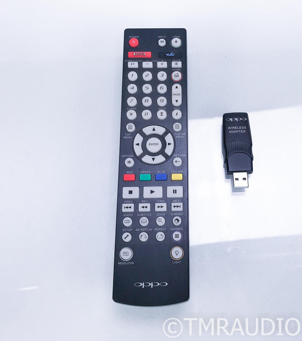 Oppo BDP-105D Universal Blu-Ray Disc Player; BDP105D; Darbee Edition; Remote