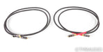 Tellurium Q Black RCA Cables; 1.5m Pair Interconnects
