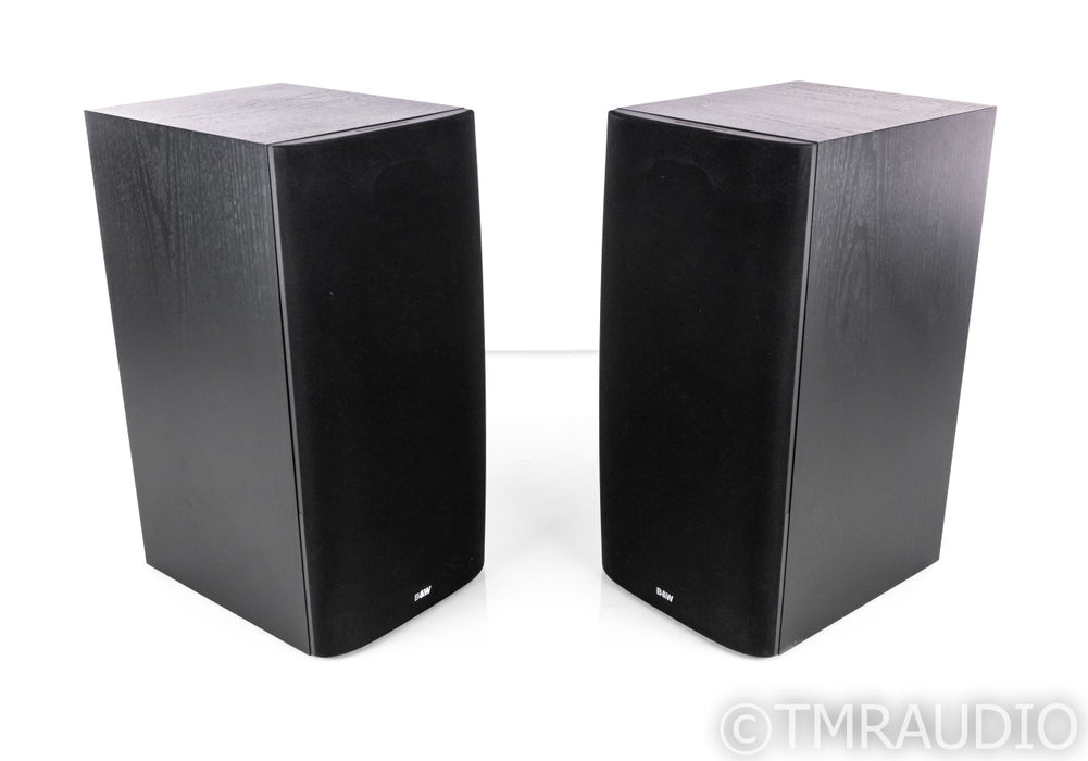 B&W DM602 S3 Bookshelf Speakers; Black Ash Pair; DM-602S3