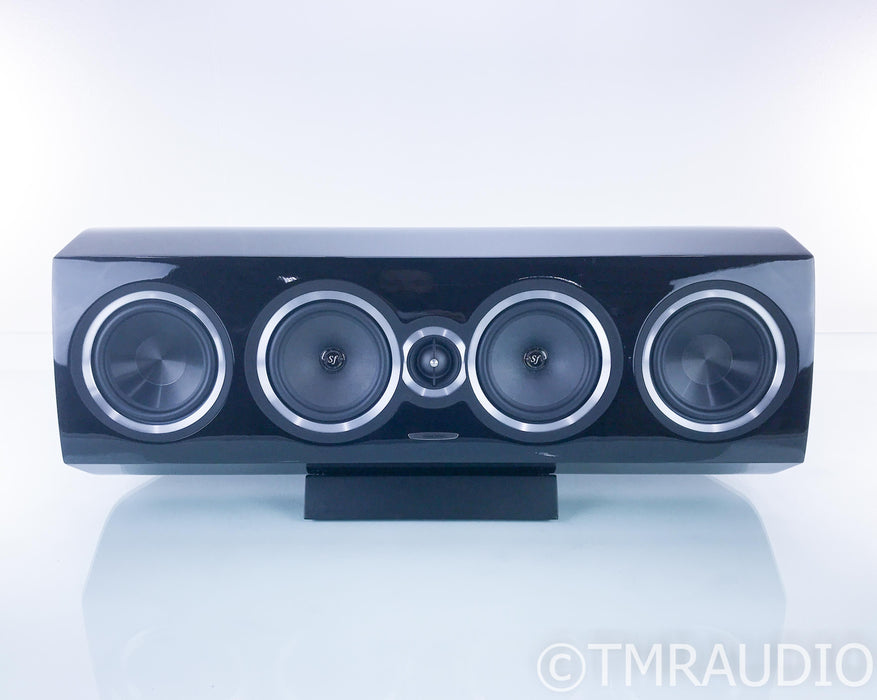 Sonus Faber Sonetto II Center Channel Speaker; CII; Black