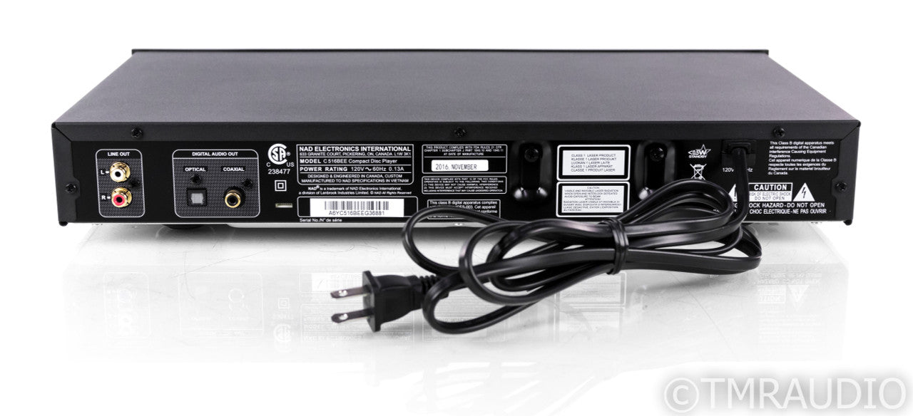 NAD C 516BEE CD Player; C-516BEE; Remote