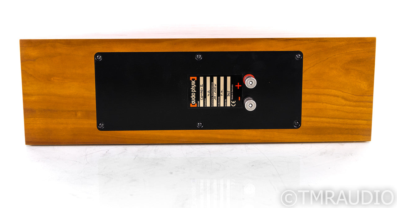 Audio Physic Center II Center Channel Speaker; Natural Cherry