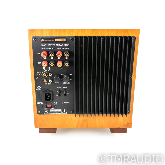Aperion Audio Intimus S8-APR 8" Powered Subwoofer; Cherry; S8APR