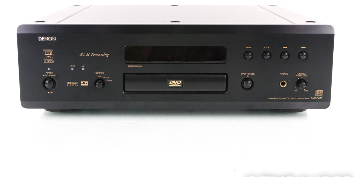 Denon DVD-5000 DVD / CD Player; DVD5000; Remote; HDCD; AS-IS